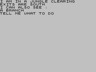 Adventure B: Inca Curse screenshot 3 for ZX Spectrum